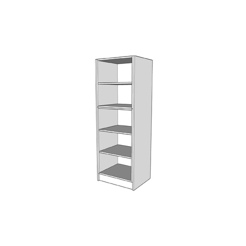 Combo Unit with adjustable shelving [White]