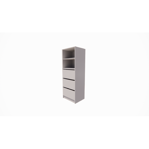 Combo Unit with Drawers [Prime Oak]